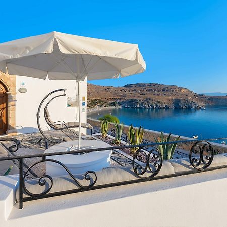 Lindos Shore Boutique Villa With Sea View Esterno foto
