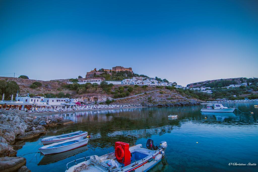 Lindos Shore Boutique Villa With Sea View Esterno foto