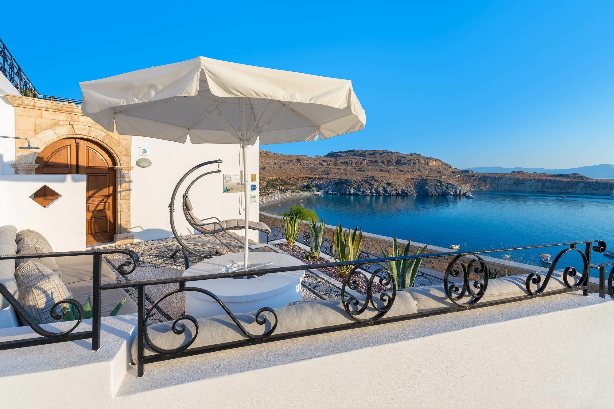 Lindos Shore Boutique Villa With Sea View Esterno foto
