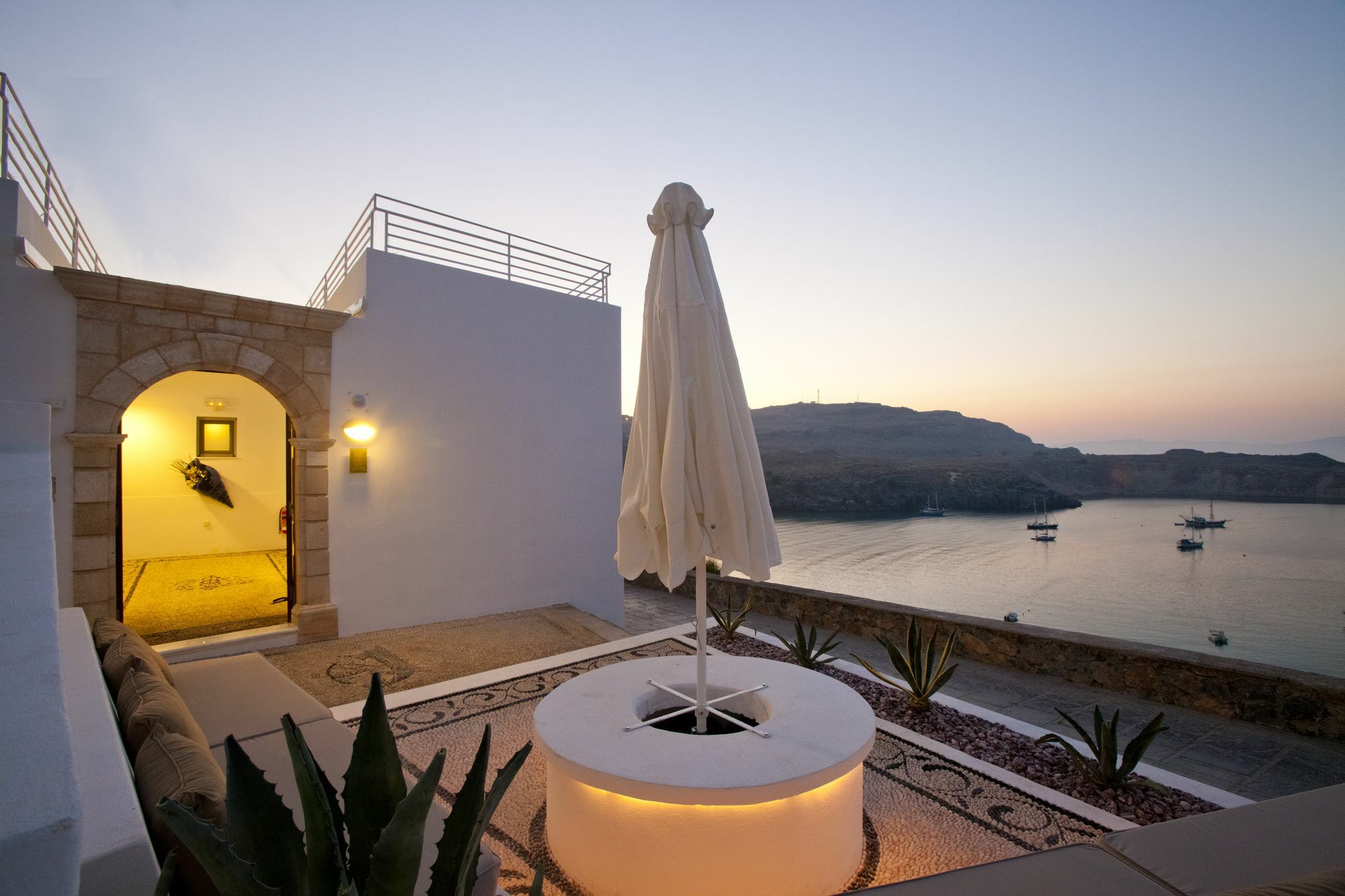 Lindos Shore Boutique Villa With Sea View Esterno foto